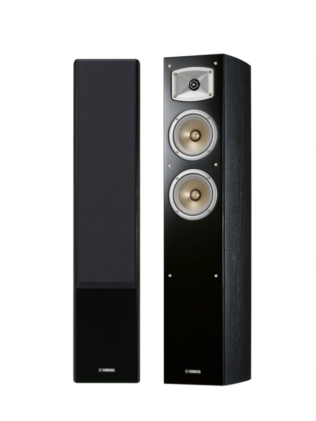 Yamaha Floorstanding Speaker NS-F330 Black 2-Way 45 kHz High-Resolution Audio