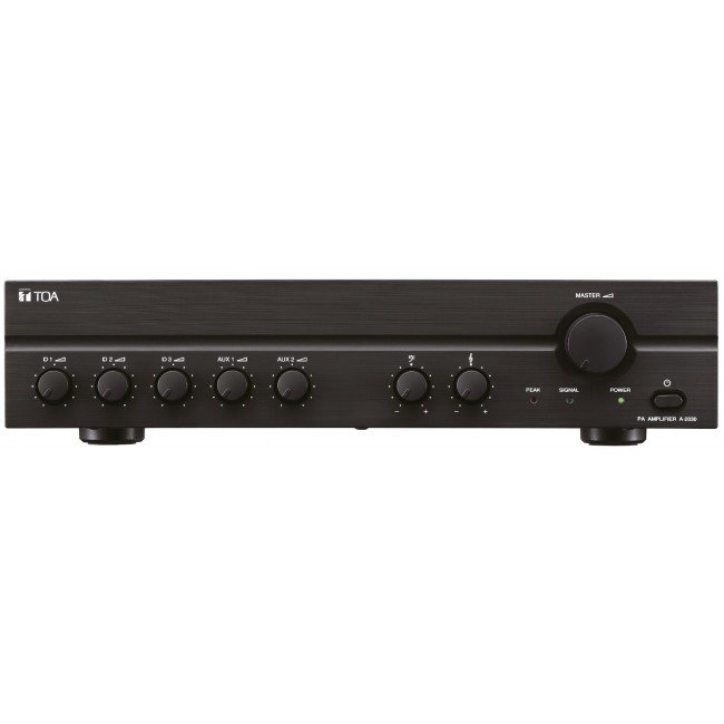 Toa Mixer Amplifier A-2030 H 30W with 3 Mic Inputs