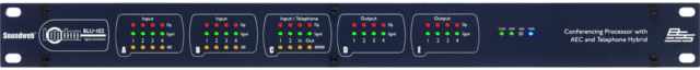 BSS Audio BLU-102 Digital Audio Processor with AEC and 10 Inputs