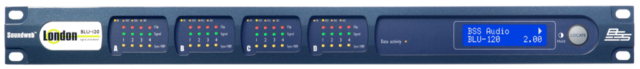 BSS BLU-120 Digital Audio Processor with 16 I/O and BLU Link