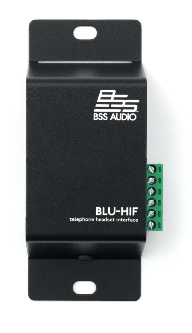 BSS Audio BLU-HIF Telephone Headset Interface with RJ-22 and Balanced Audio