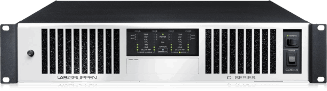 Lab Gruppen C 28:4 2800W 4-Channel Amplifier with NomadLink for Installations