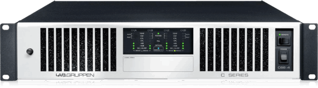 Lab Gruppen C 68:4 4-Channel Amplifier 6800W with NomadLink Monitoring