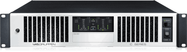 Lab Gruppen C 88:4 4-Channel 8800W Amplifier with NomadLink Monitoring