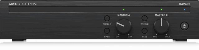 Lab Gruppen CA2402 Commercial Amplifier 2 x 240W Energy Star Certified