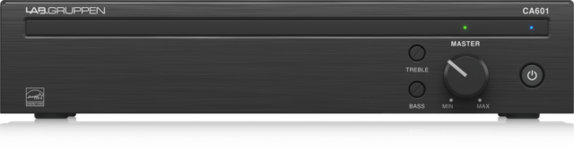 Lab Gruppen CA601 60W Commercial Amplifier Energy Star Certified 1U Rack
