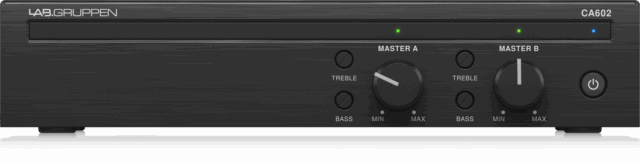 Lab Gruppen CA602 2x60W Commercial Amplifier Energy Star Certified