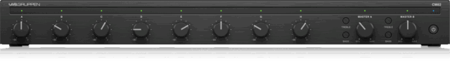Lab Gruppen Commercial Mixer CM82 8-Input 2-Output for Venues