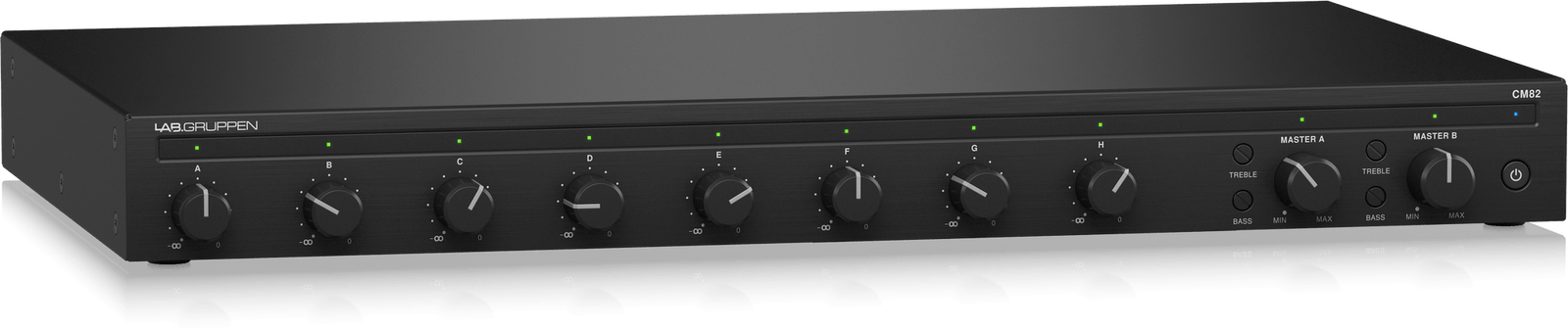 Lab Gruppen Commercial Mixer CM82 8-Input 2-Output for Venues - Image 2