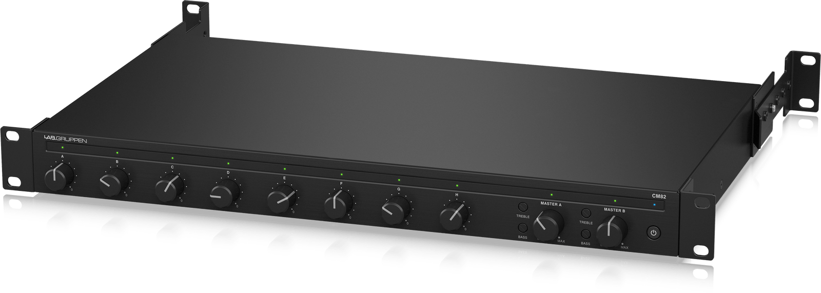 Lab Gruppen Commercial Mixer CM82 8-Input 2-Output for Venues - Image 6