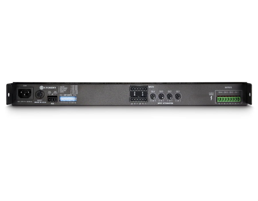 Crown CT 475A-U 4-Channel 75W Power Amplifier with DriveCore Tech - Image 2