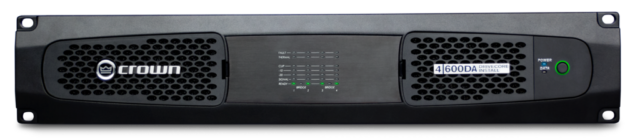 Crown DCI4 600DA 4-Channel 600W Amplifier with Dante Audio