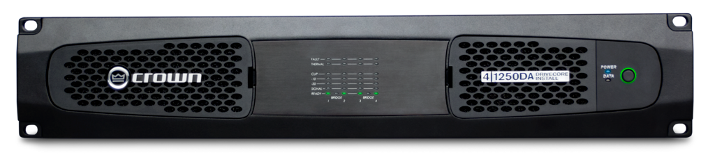 Crown DriveCore DCI4X1250DA Four Channel DSP Amplifier with Dante and AES67