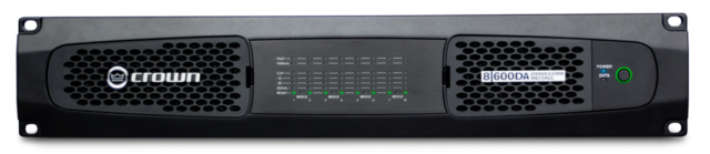 Crown DCI 600DA 600W 8-Channel Power Amplifier with Dante AES67