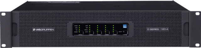 Lab Gruppen D 120:4L 12,000W 4-Channel Amplifier with Lake DSP