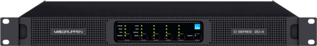 Lab Gruppen D 20:4L 2000W Amplifier with 4 Channels and Lake DSP