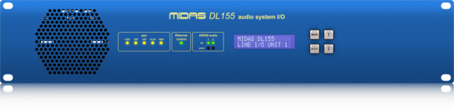 Midas DL155 Stage Box - 8 Mic Preamps, 16 I/O, AES3 Interface
