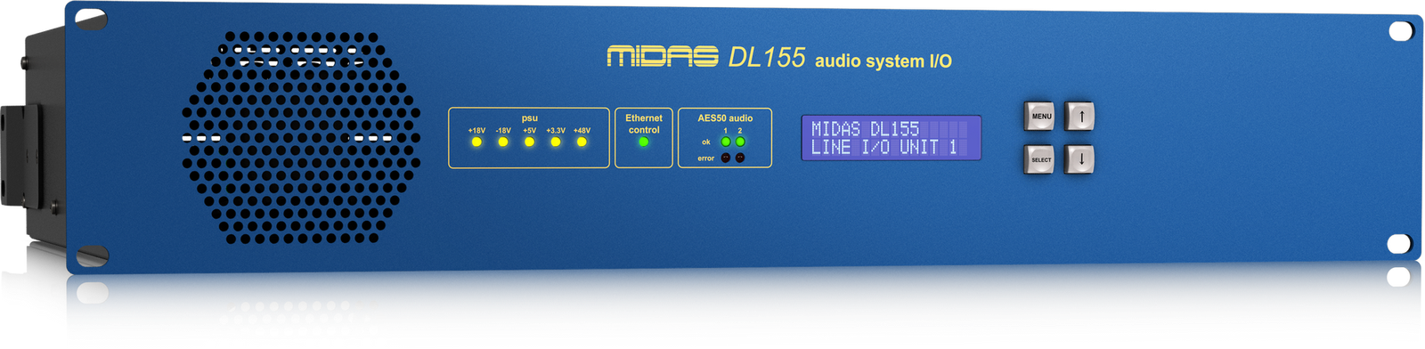Midas DL155 Stage Box - 8 Mic Preamps, 16 I/O, AES3 Interface - Image 2