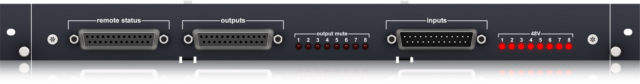Midas DL444 8-In 8-Out Analog Card with Mic Preamps and 24-bit 96 kHz