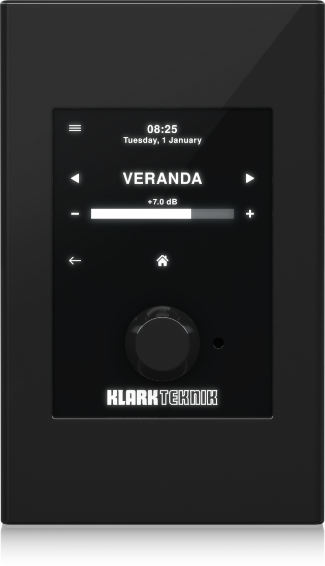 Klark Teknik DM TCE-UL Touch Screen Wall Controller 2.3in POE