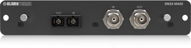 Klark Teknik DN32-MADI MADI Expansion Module with 32 Channels for Midas M32