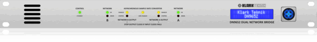 Klark Teknik DN9652 Dual Network Bridge Converter with 64 Channels ASRC