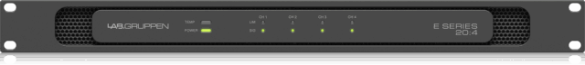 Lab Gruppen E 20:4 2000W 4-Channel Amplifier High Efficiency