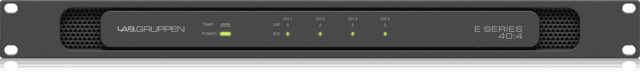 Lab Gruppen E 40:4 4000W 4-Channel Amplifier for Installation
