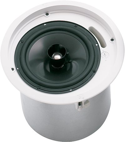 Electro-Voice EVID C8.2 8" Coaxial Ceiling Speaker Pair 100W (White)