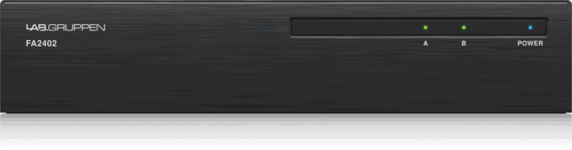 Lab Gruppen FA2402 2x240W Commercial Amplifier with Direct Drive Tech