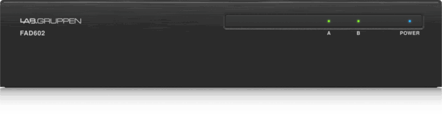 Lab Gruppen FAD602 2x60W Commercial Amplifier with Dante Connectivity