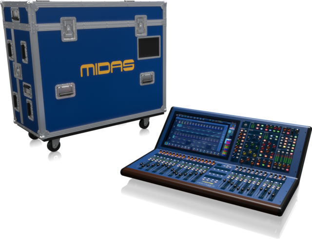 Midas Digital Console HD96-24-CC-TP with 144 Channels, 120 Mix Buses, 96 kHz