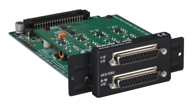 Tascam IF-AE16 AES/EBU Interface Card 16-Channel for DA-6400/DA-6400dp