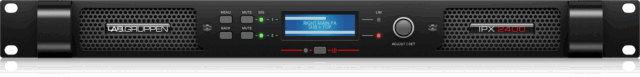 Lab Gruppen IPX 2400 2-Channel 2400W DSP Power Amplifier for Touring