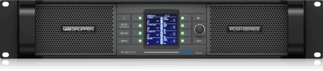 Lab Gruppen PLM 5K44 5000W 4-Channel Amplifier with Lake DSP and Dante Networking
