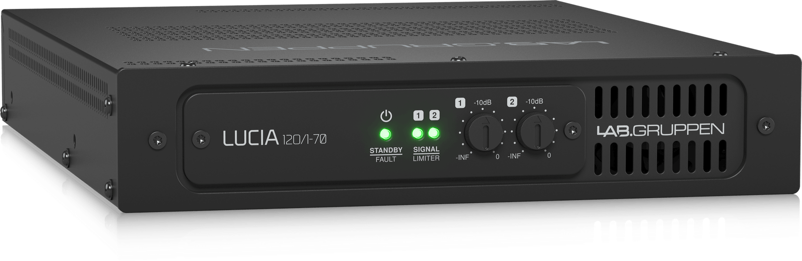 Lab Gruppen LUCIA 120/1-70 Compact 120W Mono 70V Amplifier - Image 3