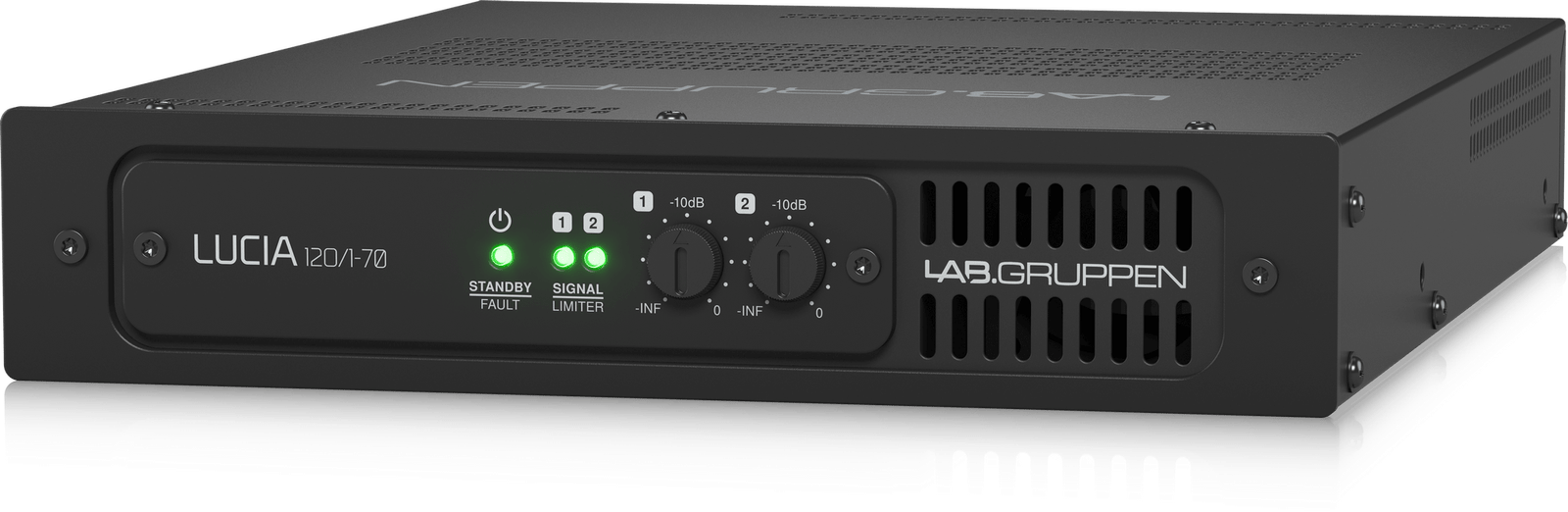 Lab Gruppen LUCIA 120/1-70 Compact 120W Mono 70V Amplifier - Image 4