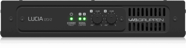 Lab Gruppen LUCIA 120/2 Compact Amplifier 2x60W Energy Star Certified