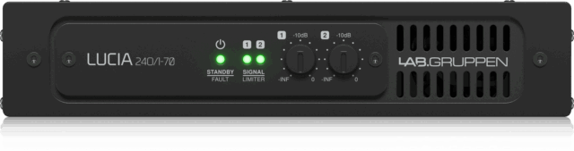 Lab Gruppen LUCIA 60/1-70 Compact Mono 60W 70V Amplifier for AV Systems