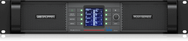 Lab Gruppen PLM 20K44 20,000W 4-Channel Amplifier with Lake DSP for Touring