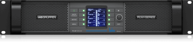 Lab Gruppen PLM 12K44 SP 12,000W Amplifier with 4 Channels and Dante Networking