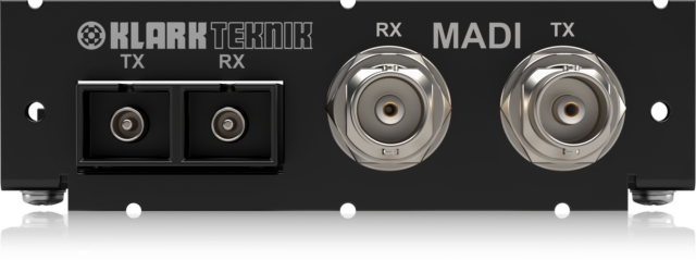 Klark Teknik KT-MADI MADI Network Module, 64 Bidirectional Channels at 48 kHz