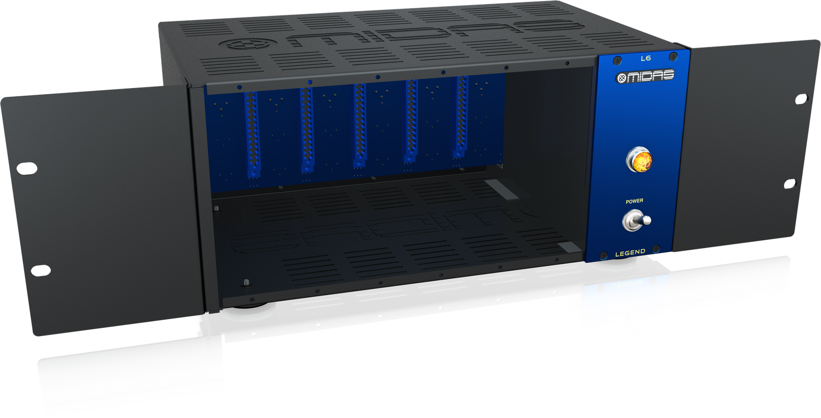 Midas L6 500 Series Portable Chassis for 6 Modules with Rackmount Kit - Image 2