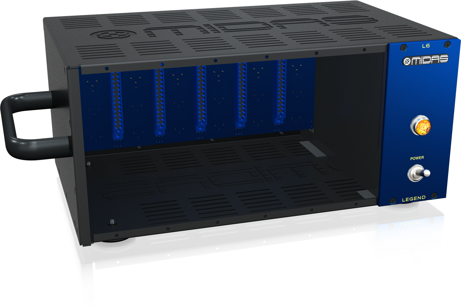 Midas L6 500 Series Portable Chassis for 6 Modules with Rackmount Kit - Image 3