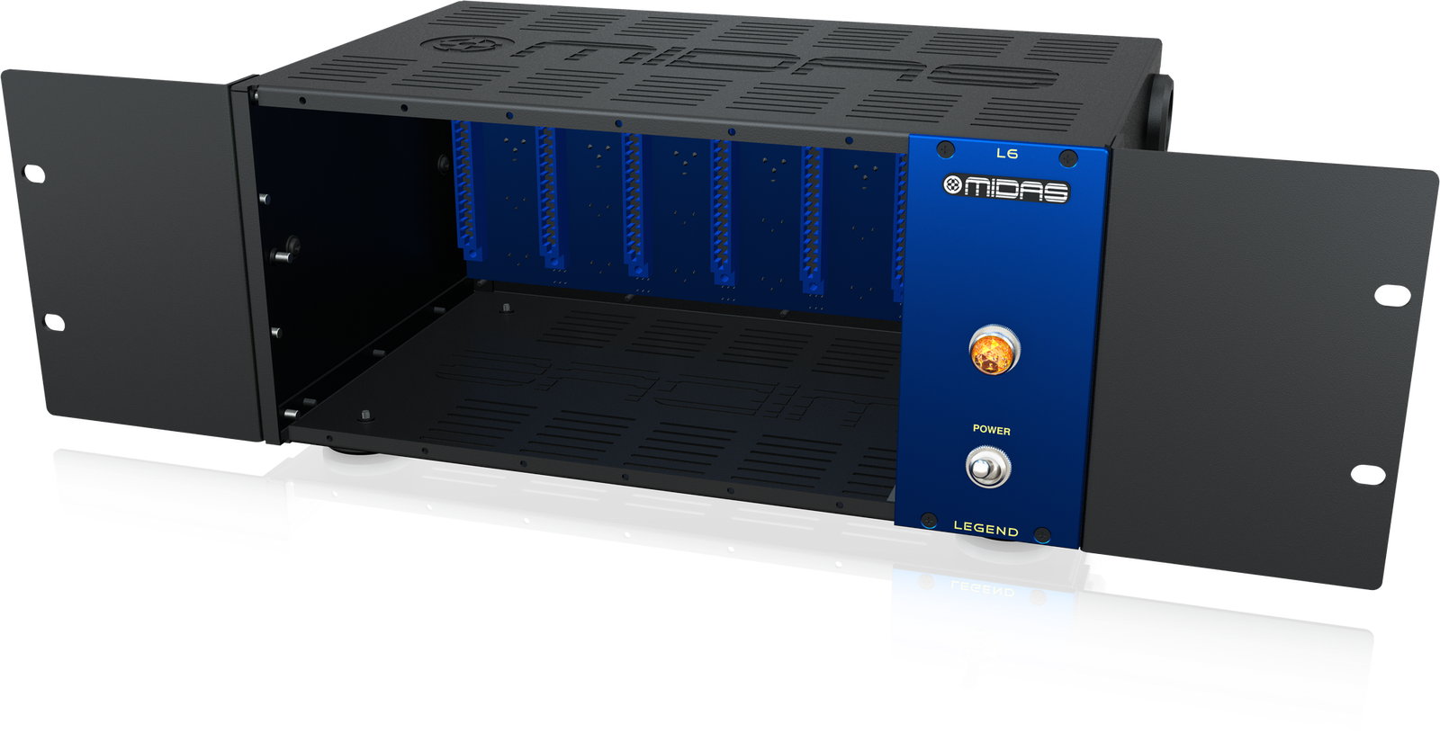 Midas L6 500 Series Portable Chassis for 6 Modules with Rackmount Kit - Image 5