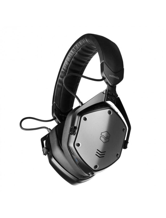 V-Moda Crossfade M200 Wireless Headphones with Active Noise Cancellation - Black