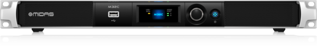 Midas Digital Rack Mixer M32C with 40 Input Channels and 25 Mix Buses