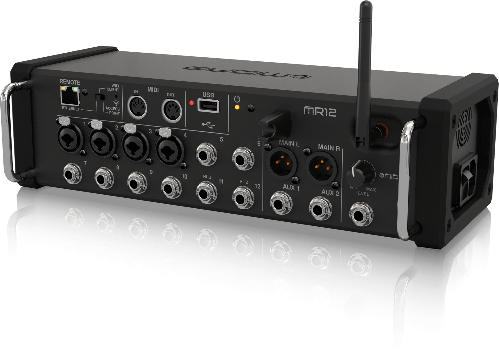 Midas MR12 12-Input Digital Mixer with 4 PRO Preamps and Wi-Fi - Image 3