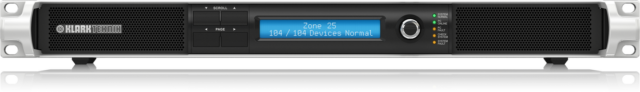 Klark Teknik SENTINEL SM1 System Monitor for QFLEX PA/VA Systems with Dual Redundancy
