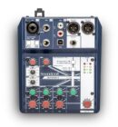 Soundcraft Notepad-5 Analog Mixer with USB Interface for Recording